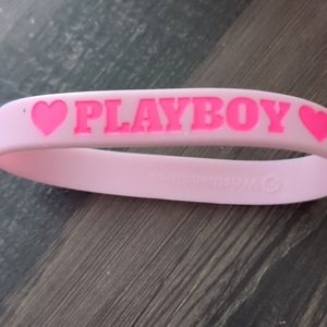 Playboy Rubber Bracelet NWOT